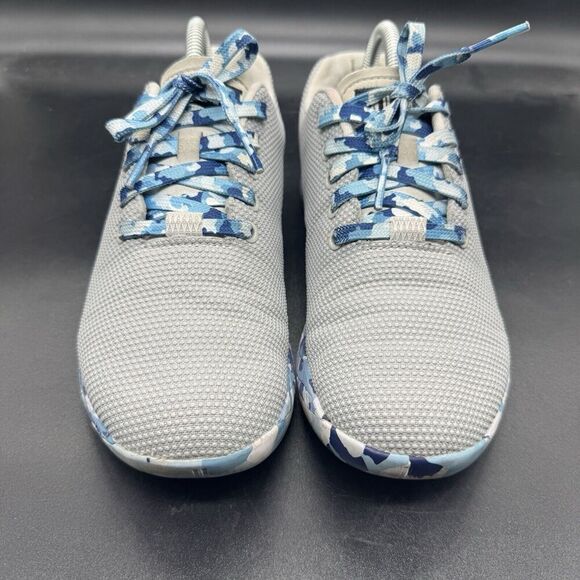 Nobull Blue Camo Outwork Trainer Shoes Men’s Size 7 Women’s 8.5 SuperFabric EUC - Picture 3 of 9